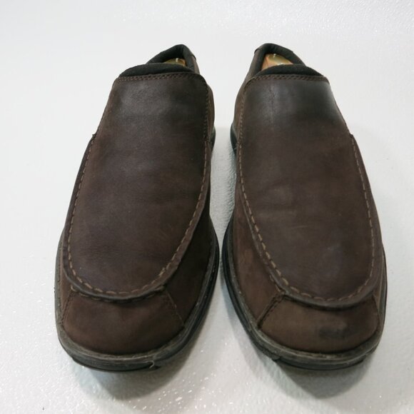 Timberland Oil Tanned Nubuck Leather Loafers Shoes Footwear Zapatos Moc's 10.5 M - Picture 1 of 6